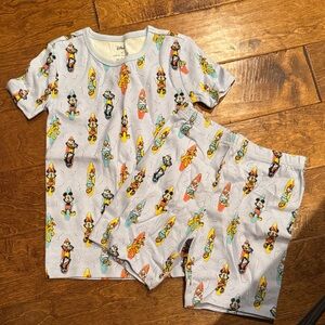 Disney Multicolor Character Pajama Set